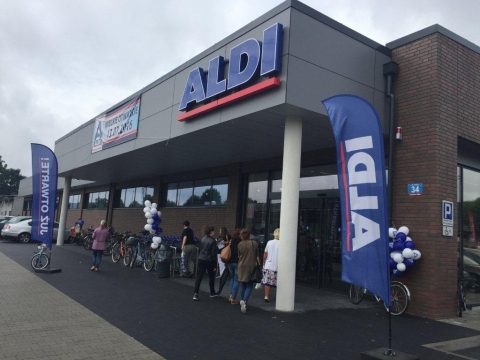 Galeria E w Zduńskiej Woli uzupełnia ofertę o market spożywczy ALDI 